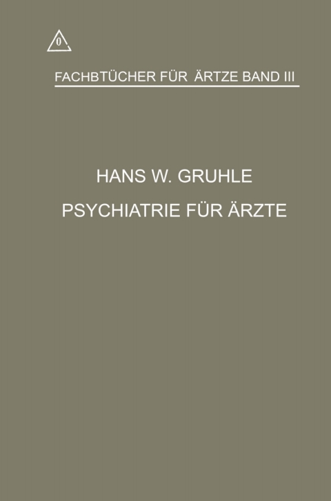 Cover image for book Psychiatrie für Ärzte