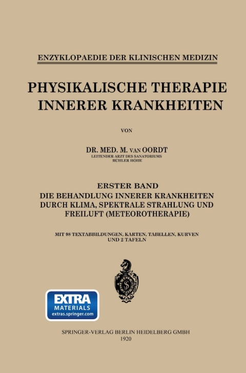 Cover image for book Physikalische Therapie Innerer Krankheiten