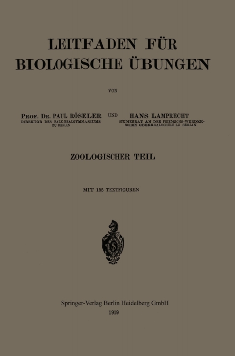 Cover image for book Leitfaden für biologische Übungen