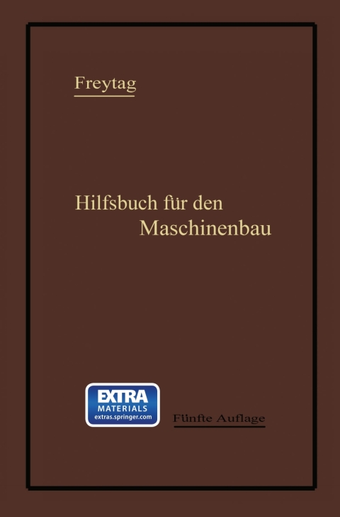 Cover image for book Hilfsbuch für den Maschinenbau