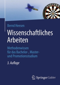 صورة الغلاف: Wissenschaftliches Arbeiten 3rd edition 9783662433461