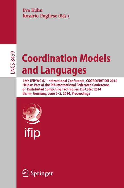 Cover image for book Coordination Models and Languages