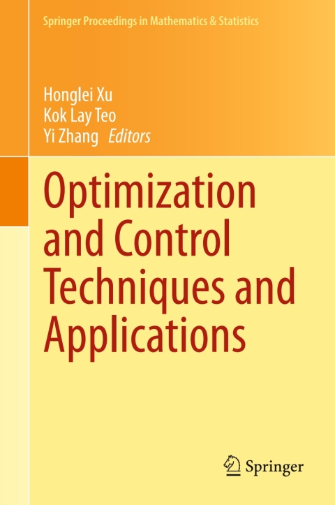 Cover image for book Optimization and Control Techniques and Applications