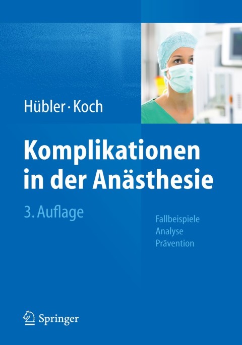 Cover image for book Komplikationen in der Anästhesie