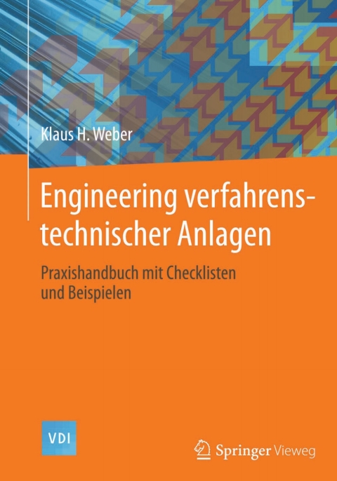 Cover image for book Engineering verfahrenstechnischer Anlagen