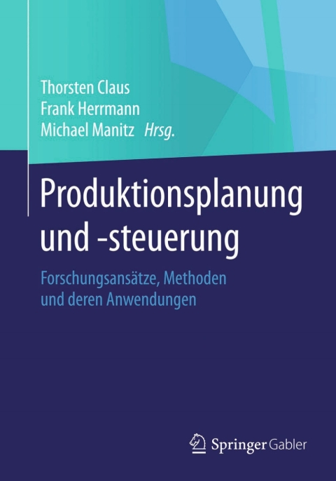 Cover image for book Produktionsplanung und –steuerung