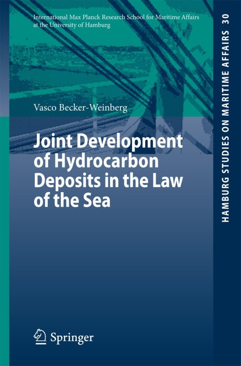 Cover image for book Joint Development of Hydrocarbon Deposits in the Law of the Sea