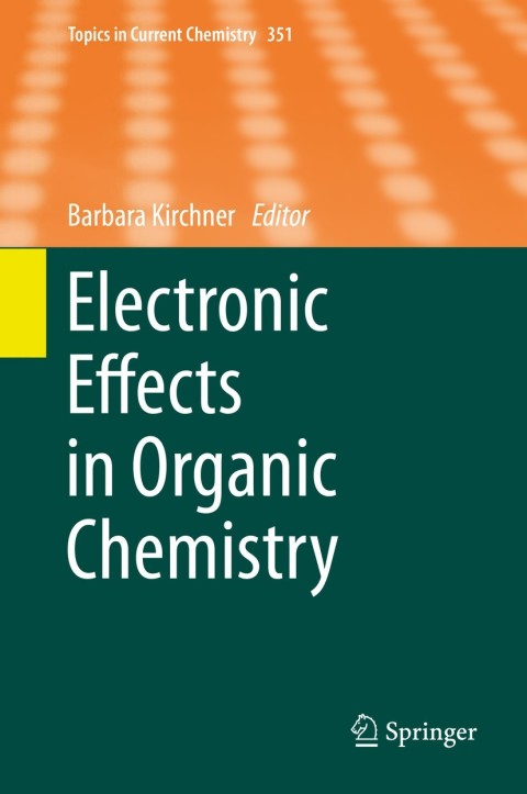 Cover image for book Electronic Effects in Organic Chemistry