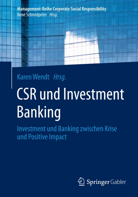 Cover image for book CSR und Investment Banking