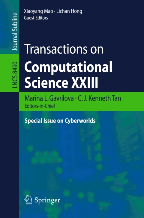 Cover image for book Transactions on Computational Science XXIII