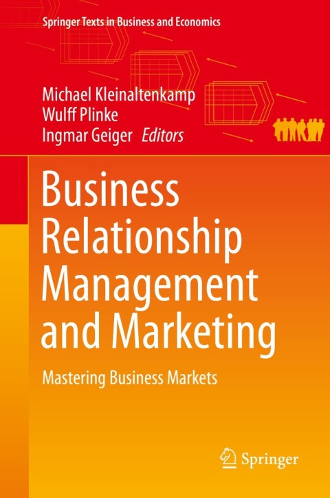 Cover image for book Business Relationship Management and Marketing