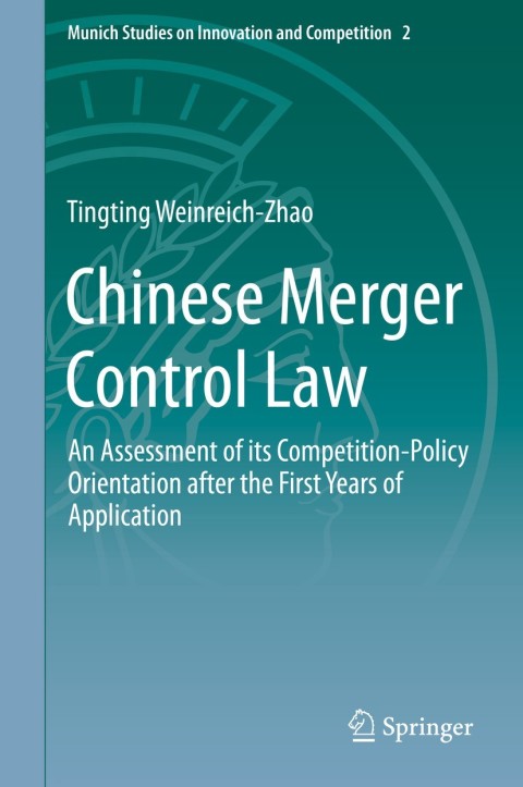 Cover image for book Chinese Merger Control Law