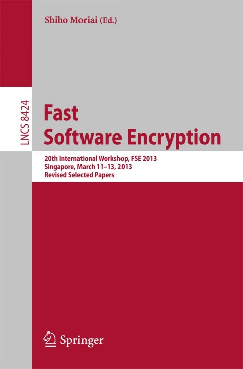 Cover image for book Fast Software Encryption