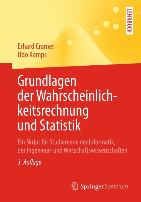 Cover image for book Grundlagen der Wahrscheinlichkeitsrechnung und Statistik