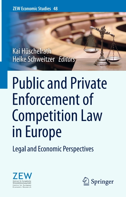 Cover image for book Public and Private Enforcement of Competition Law in Europe