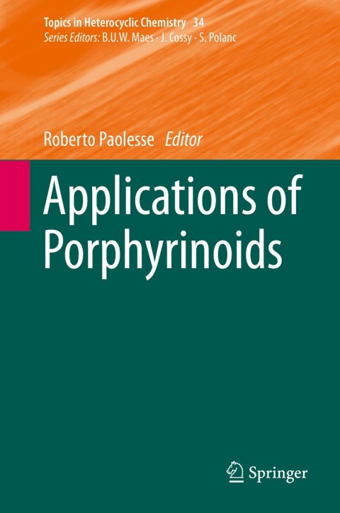 Cover image for book Applications of Porphyrinoids