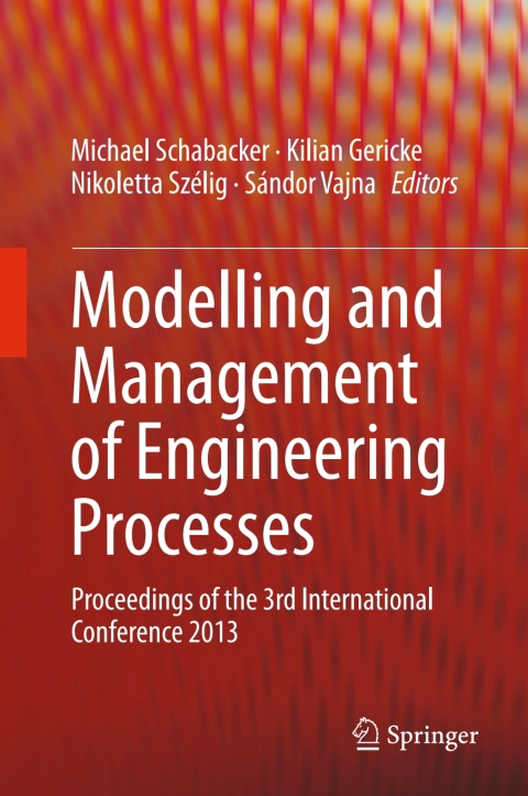 Cover image for book Modelling and Management of Engineering Processes