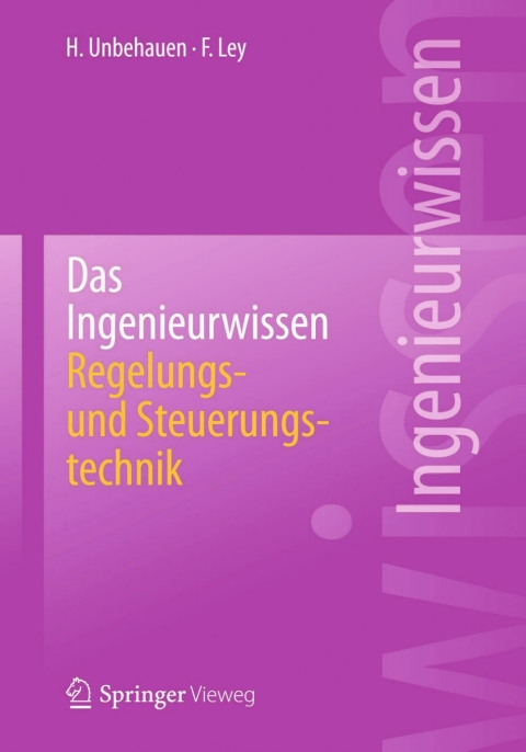 Cover image for book Das Ingenieurwissen: Regelungs- und Steuerungstechnik