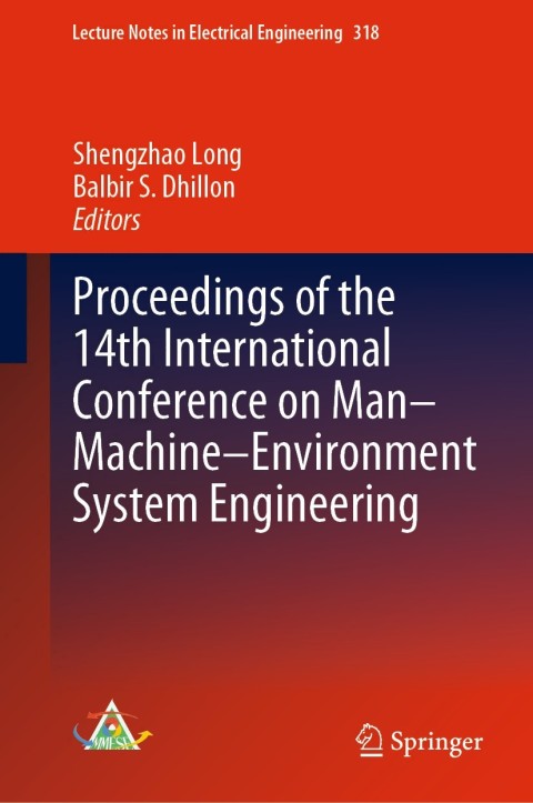 Cover image for book Proceedings of the 14th International Conference on Man-Machine-Environment System Engineering