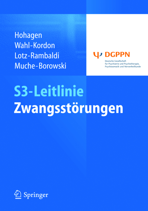 Cover image for book S3-Leitlinie Zwangsstörungen