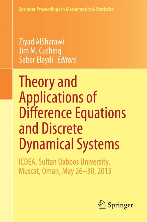 Cover image for book Theory and Applications of Difference Equations and Discrete Dynamical Systems