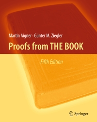 Cover image: Proofs from THE BOOK 5th edition 9783662442043