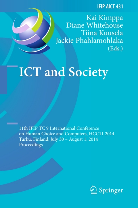 Cover image for book ICT and Society