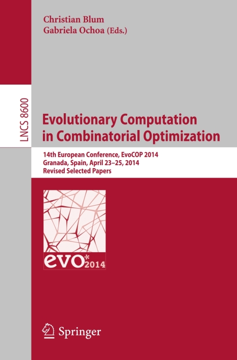 Cover image for book Evolutionary Computation in Combinatorial Optimization