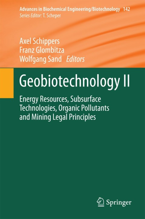 Cover image for book Geobiotechnology II