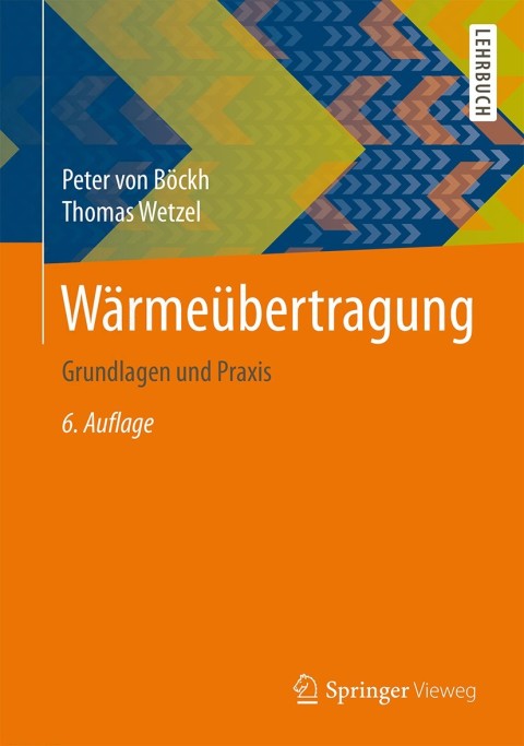 Cover image for book Wärmeübertragung
