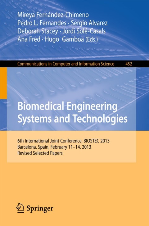 Cover image for book Biomedical Engineering Systems and Technologies