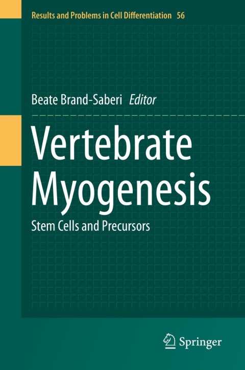 Cover image for book Vertebrate Myogenesis