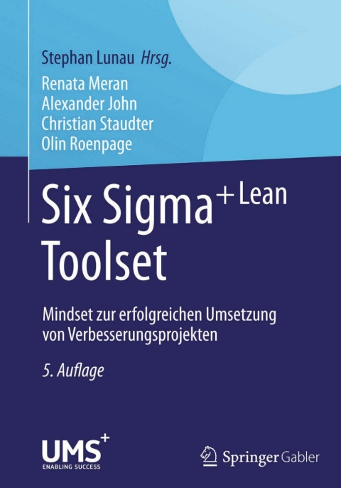 Cover image for book Six Sigma+Lean Toolset