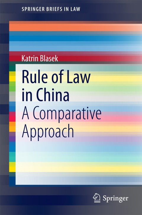 Cover image for book Rule of Law in China