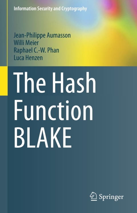 Cover image for book The Hash Function BLAKE
