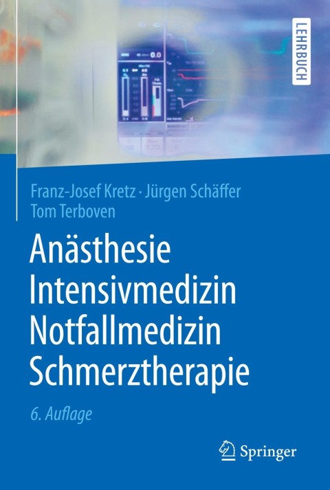 Cover image for book Anästhesie, Intensivmedizin, Notfallmedizin, Schmerztherapie