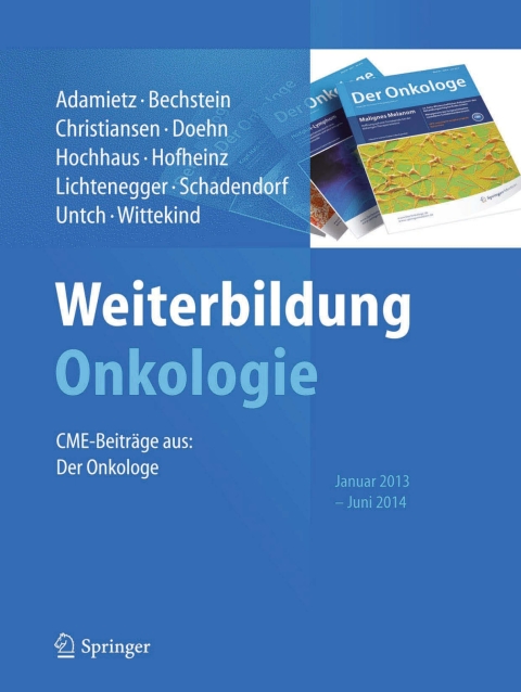 Cover image for book Weiterbildung Onkologie