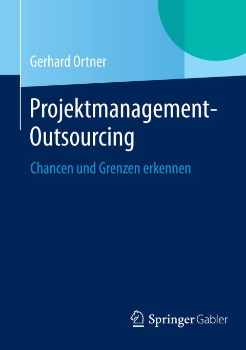 Cover image for book Projektmanagement-Outsourcing