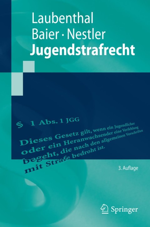 Cover image for book Jugendstrafrecht