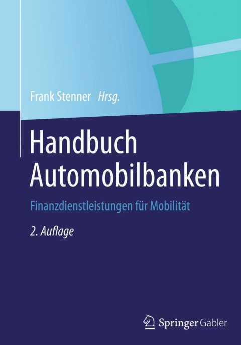 Cover image for book Handbuch Automobilbanken