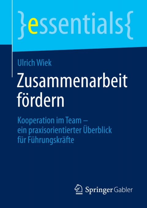 Cover image for book Zusammenarbeit fördern