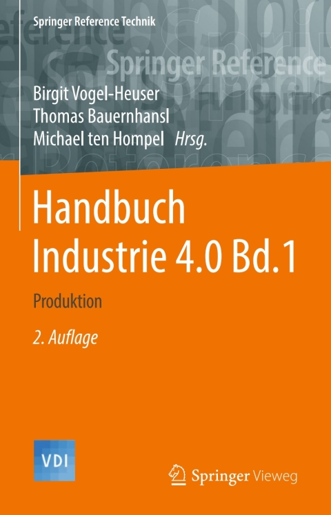 Cover image for book Handbuch Industrie 4.0 Bd.1
