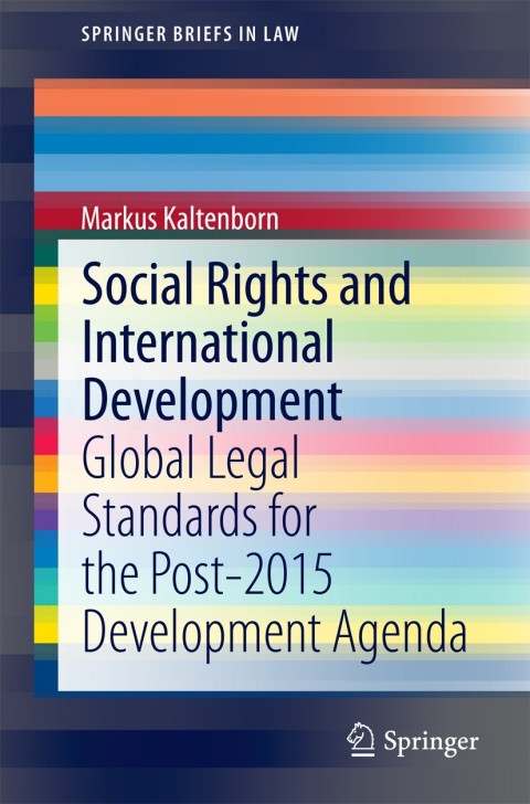 Cover image for book Social Rights and International Development