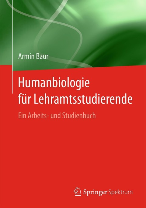Cover image for book Humanbiologie für Lehramtsstudierende