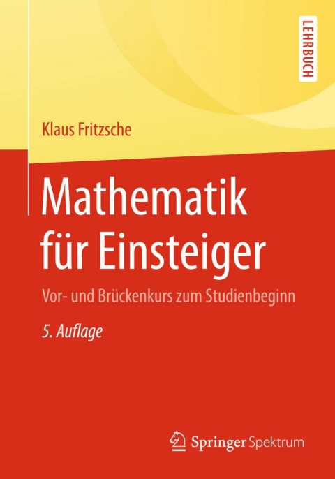 Cover image for book Mathematik für Einsteiger
