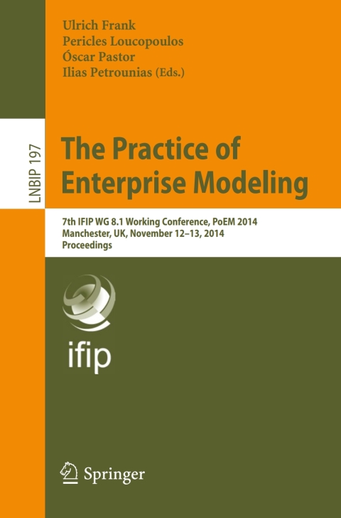 Cover image for book The Practice of Enterprise Modeling