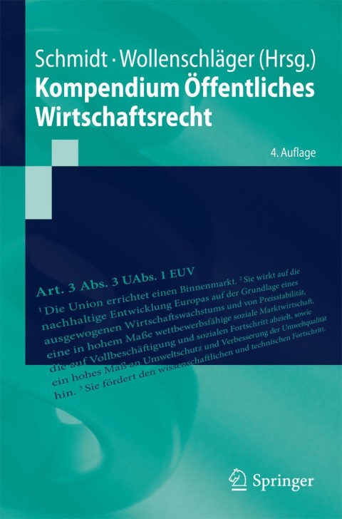 Cover image for book Kompendium Öffentliches Wirtschaftsrecht