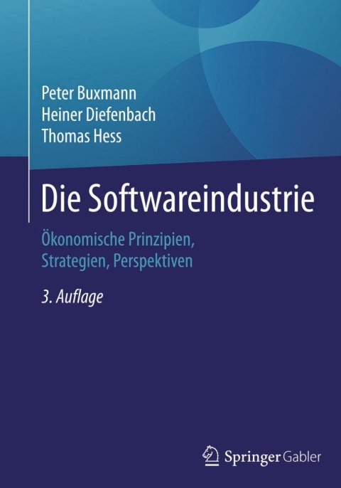 Cover image for book Die Softwareindustrie