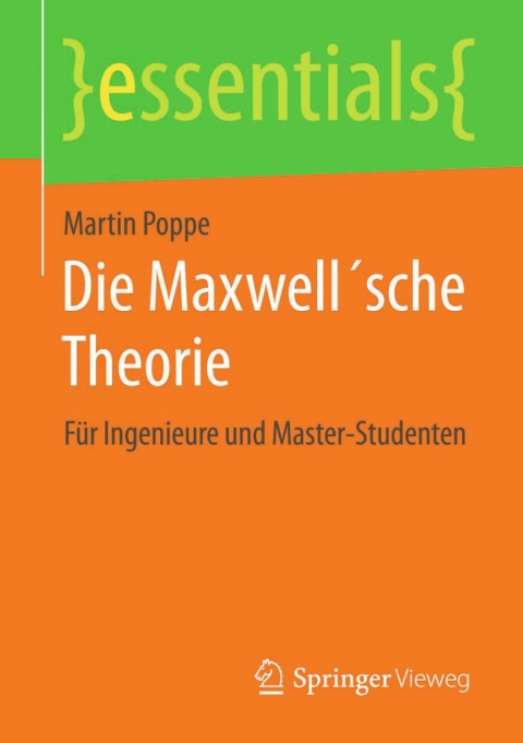 Cover image for book Die Maxwell´sche Theorie