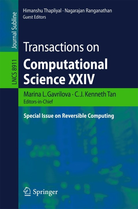 Cover image for book Transactions on Computational Science XXIV